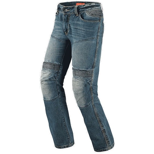 Pantaloni Jeans Moto Spidi J&RACING Blu