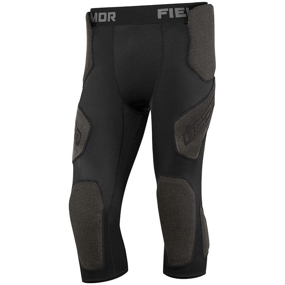 Pantaloni Leggings Protettivi Icon Field Armor COMPRESSION Pant Nero