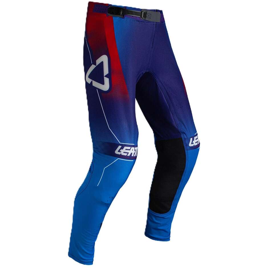 Pantaloni Moto 5.5 I.K.S Leatt Blu