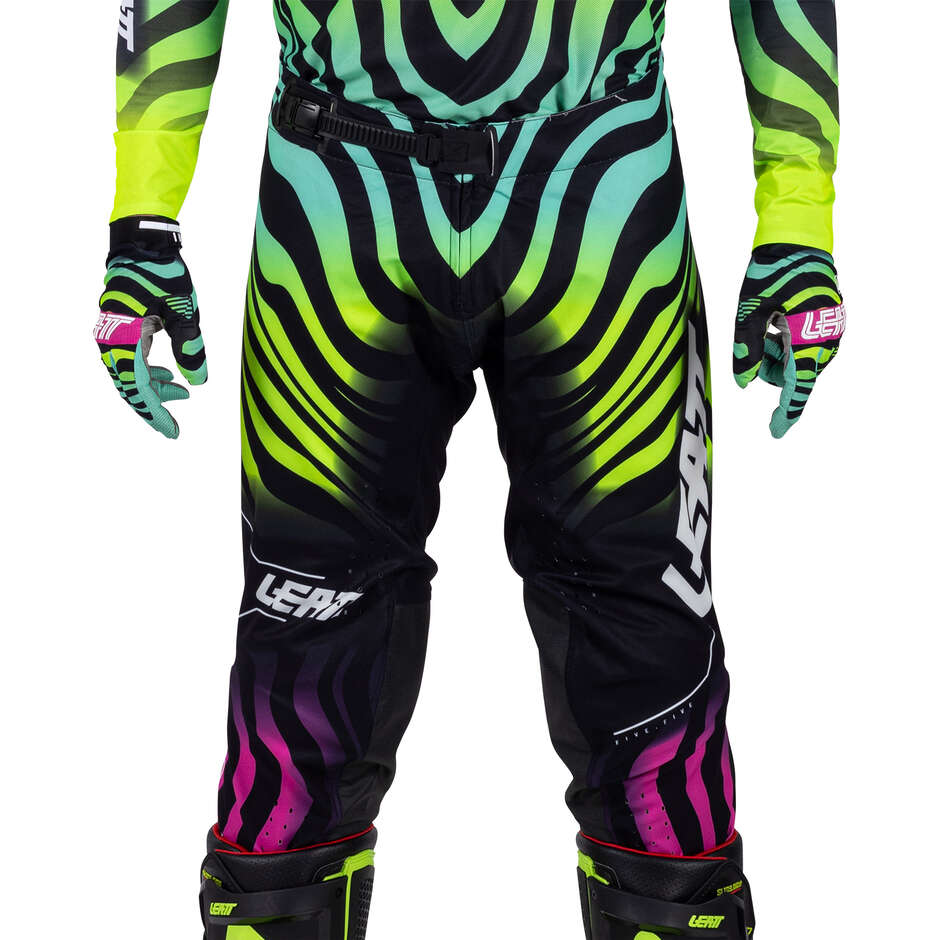 Pantaloni Moto 5.5 V26 Leatt Tiger Pink