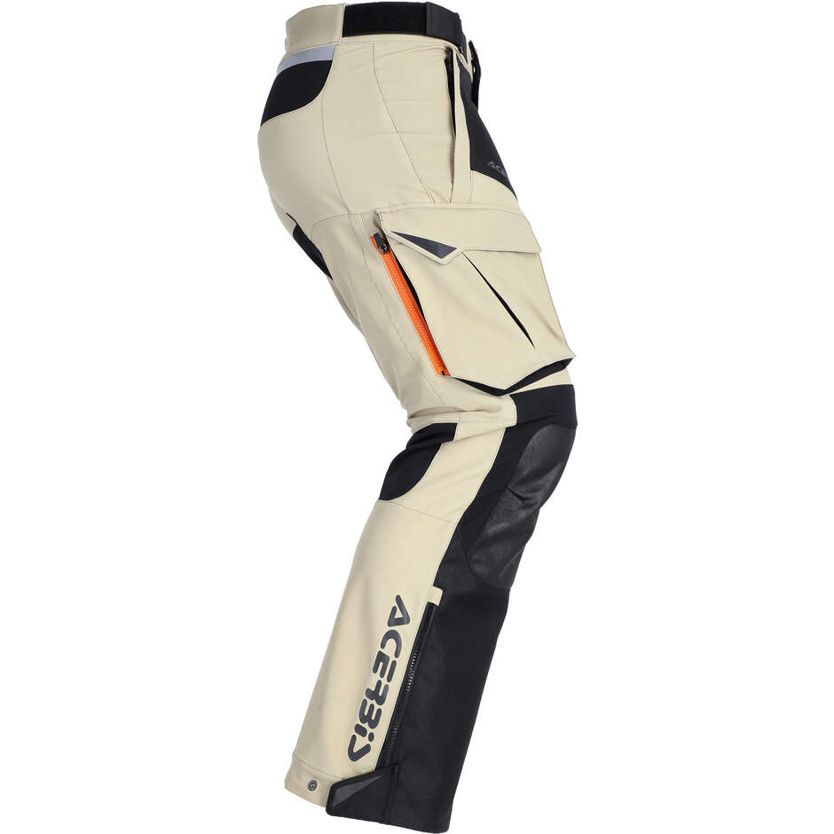 Pantaloni Moto Acerbis RALLY PRO Beige Nero