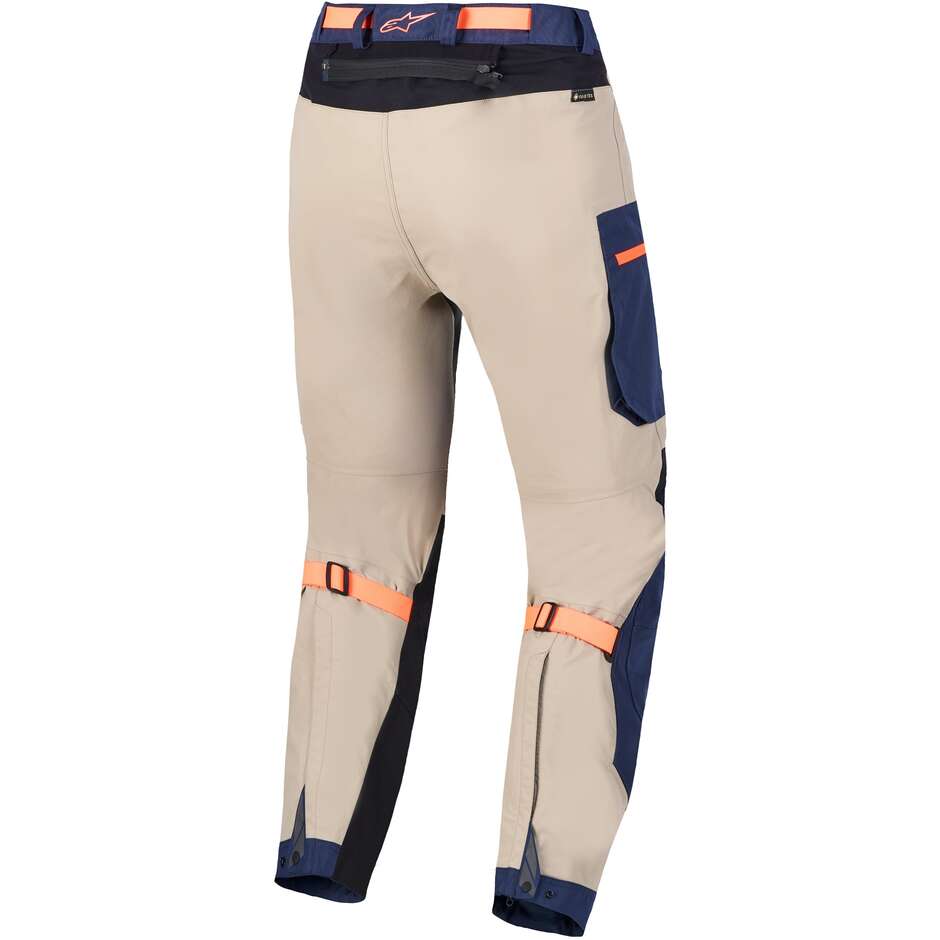 Pantaloni Moto Adventure Alpinestars ARENIS GORE-TEX PANTS Blu Navy Indaco Alluminio
