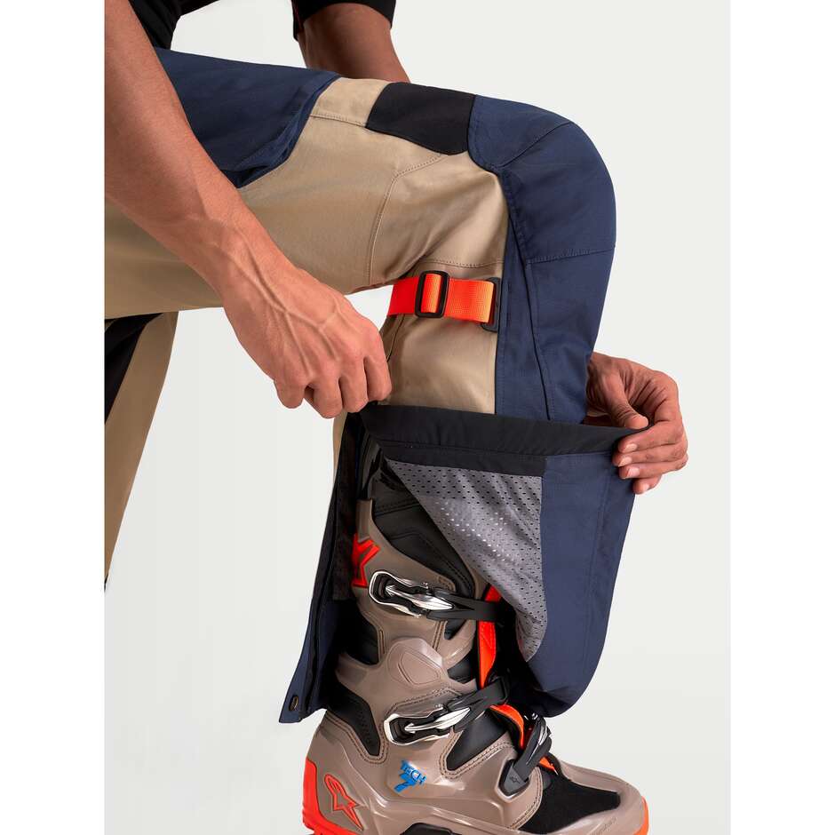 Pantaloni Moto Adventure Alpinestars ARENIS GORE-TEX PANTS Blu Navy Indaco Alluminio