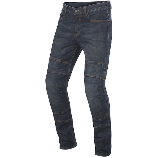 Pantaloni Moto Alpinestars Denim Jeans Crank Denim Pants Greaser Dirty