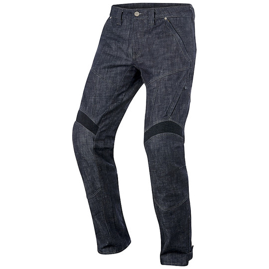 Pantaloni Moto Alpinestars Denim Jeans Riffs denim Pants Raw Indigo