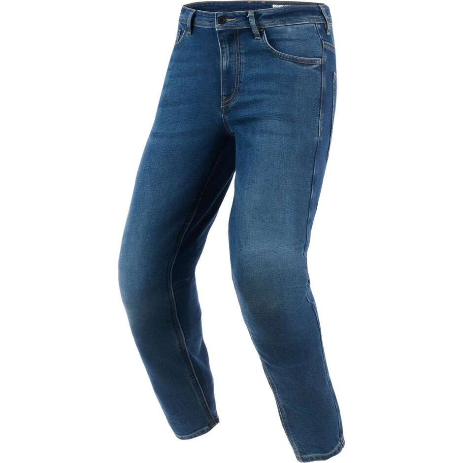 Pantaloni Moto FLEX-AST 5 DENIM SHORT Lavato Ind taglia 30