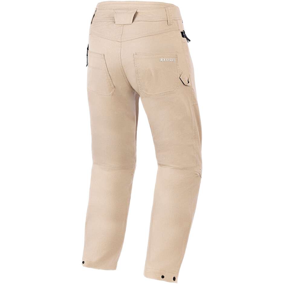 Pantaloni Moto Alpinestars FLEX-AST CANVAS Alluminio