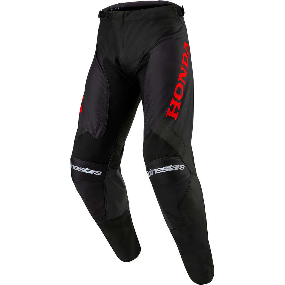 Pantaloni Moto HONDA RACER ICONIC Nero Rosso taglia 38