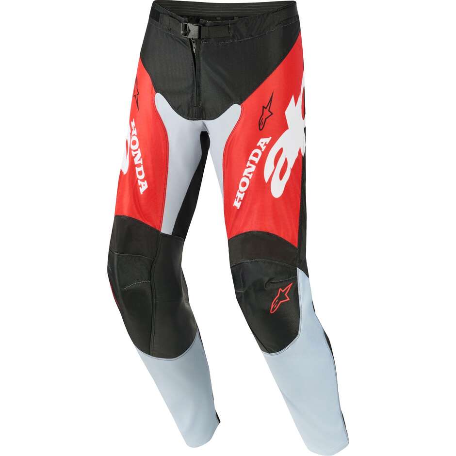 Pantaloni Moto HONDA RACER VEIL Nero Grigio Ross taglia 28