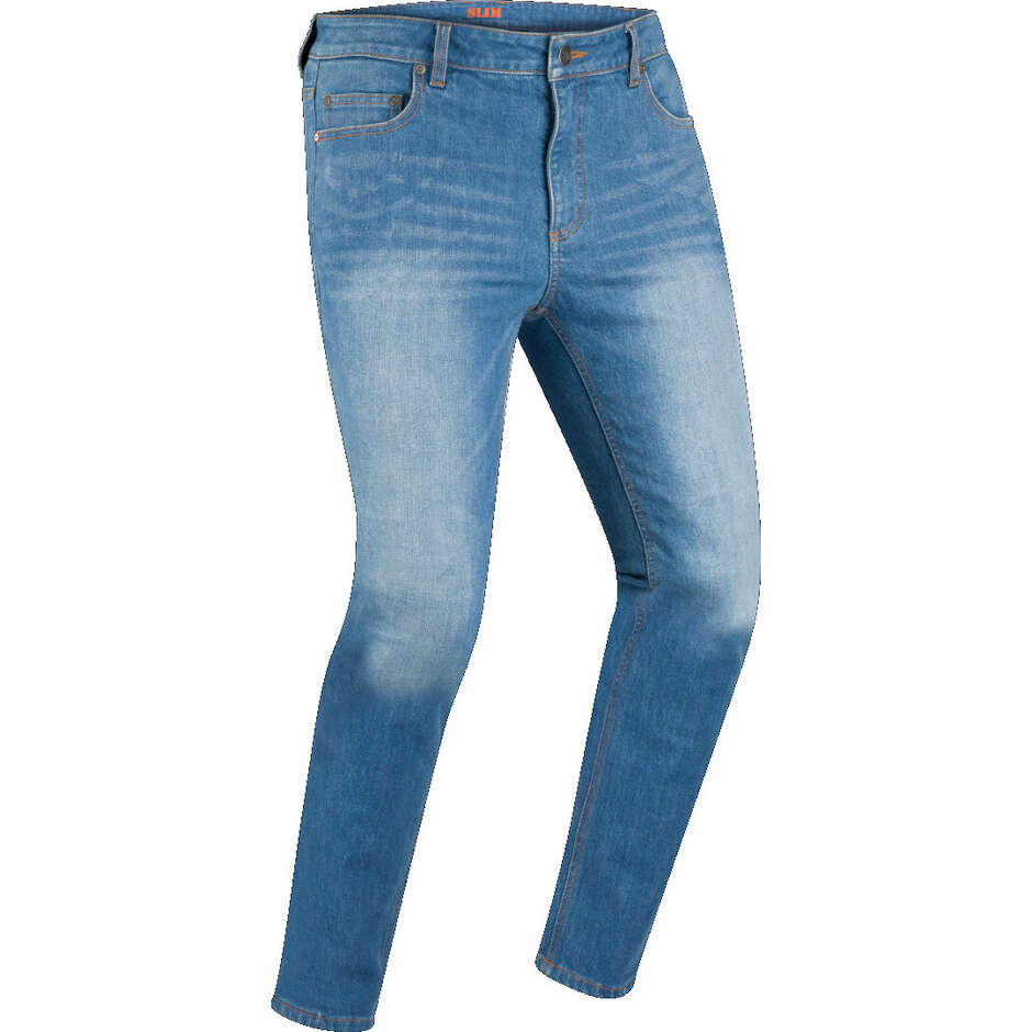Held Torno Evo GTX Pantaloni Motociclista (Grigio/Rosso) TG:L
