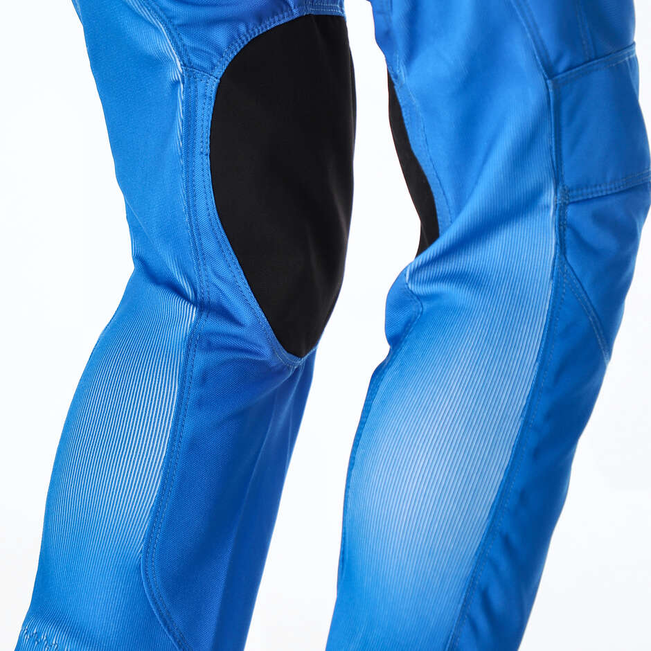 Pantaloni Moto Cross Bambino Acerbis MX LINEAR KID Bianco Blu
