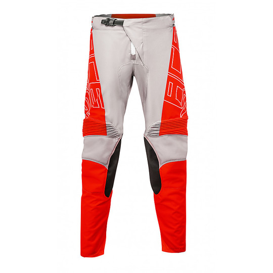 Pantaloni Moto Cross Enduro Acerbis Mx Gear Linear Rosso Grigio