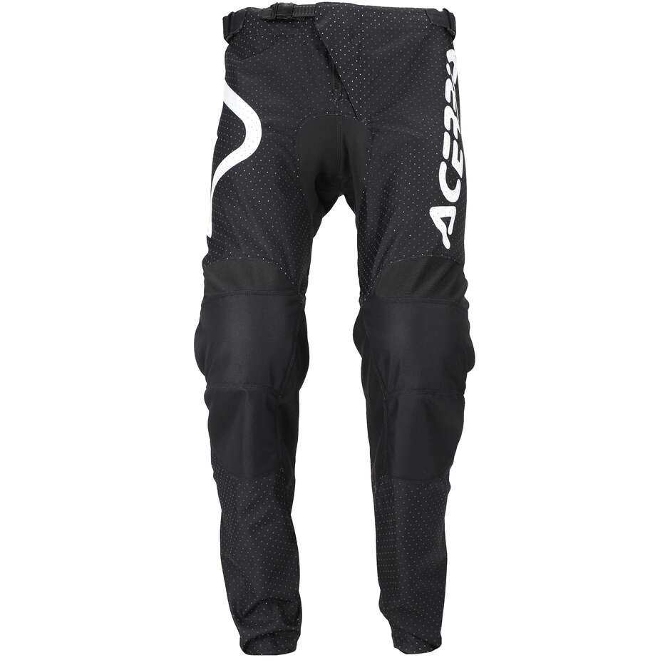 Pantaloni Moto Cross Enduro Acerbis Nero Bianco