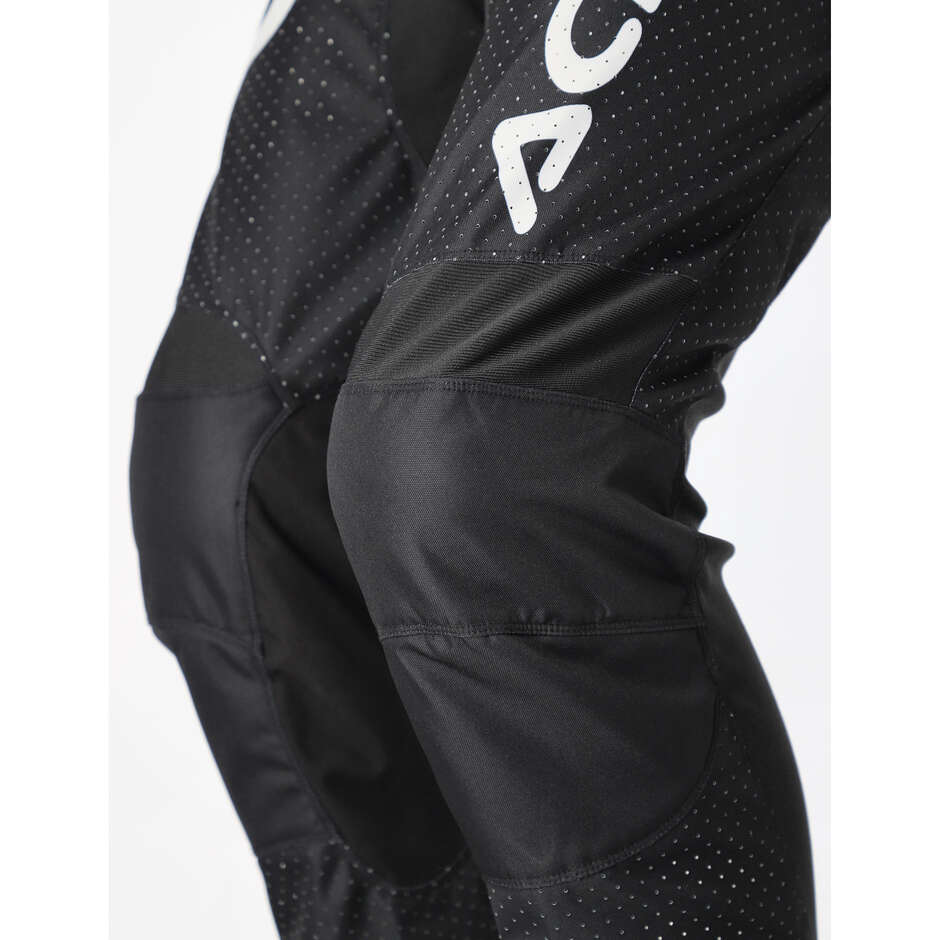 Pantaloni Moto Cross Enduro Acerbis Nero Bianco