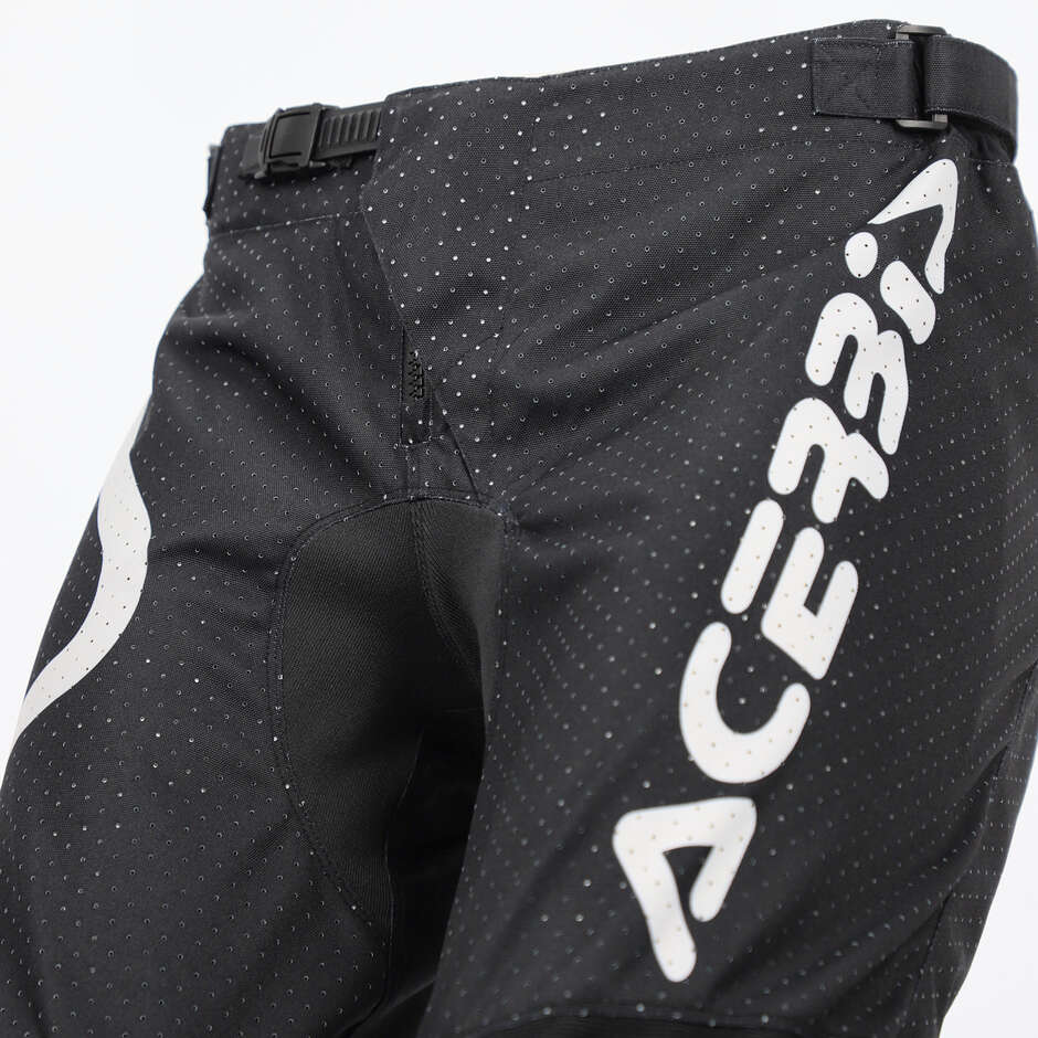 Pantaloni Moto Cross Enduro Acerbis Nero Bianco