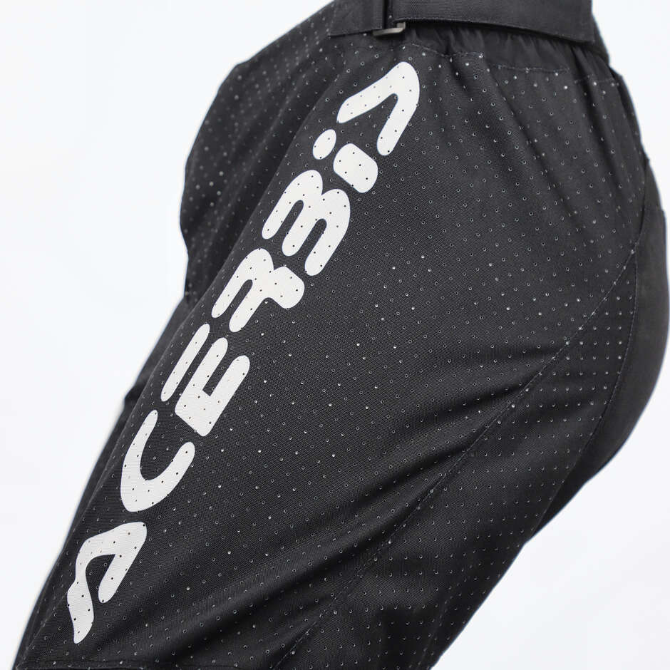Pantaloni Moto Cross Enduro Acerbis Nero Bianco