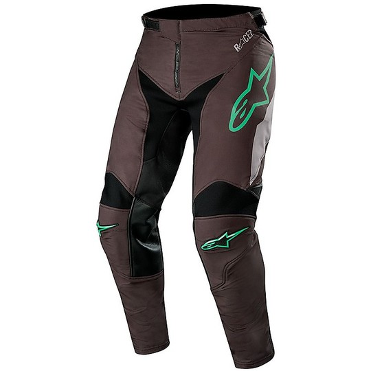 Pantaloni Moto Cross Enduro Alpinestars RACE TECH COMPASS Nero Mid Gray Teal