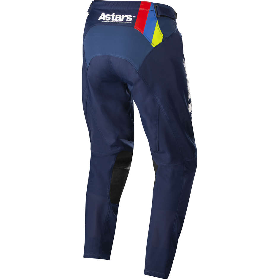 Pantaloni Moto Cross Enduro Alpinestars RACER BRAAP Blu
