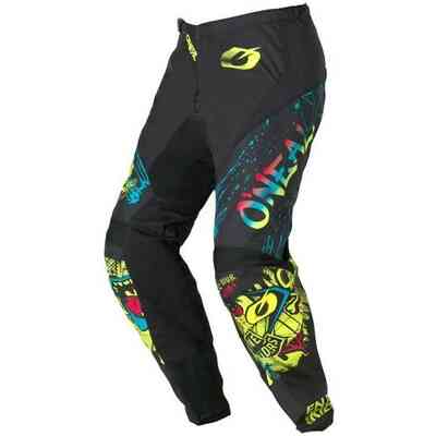 Pantaloni Motocross O'Neal Matrix Ridewear - Uomo/Donna Per Enduro E Motocross Rosso/Grigio - Foto 7