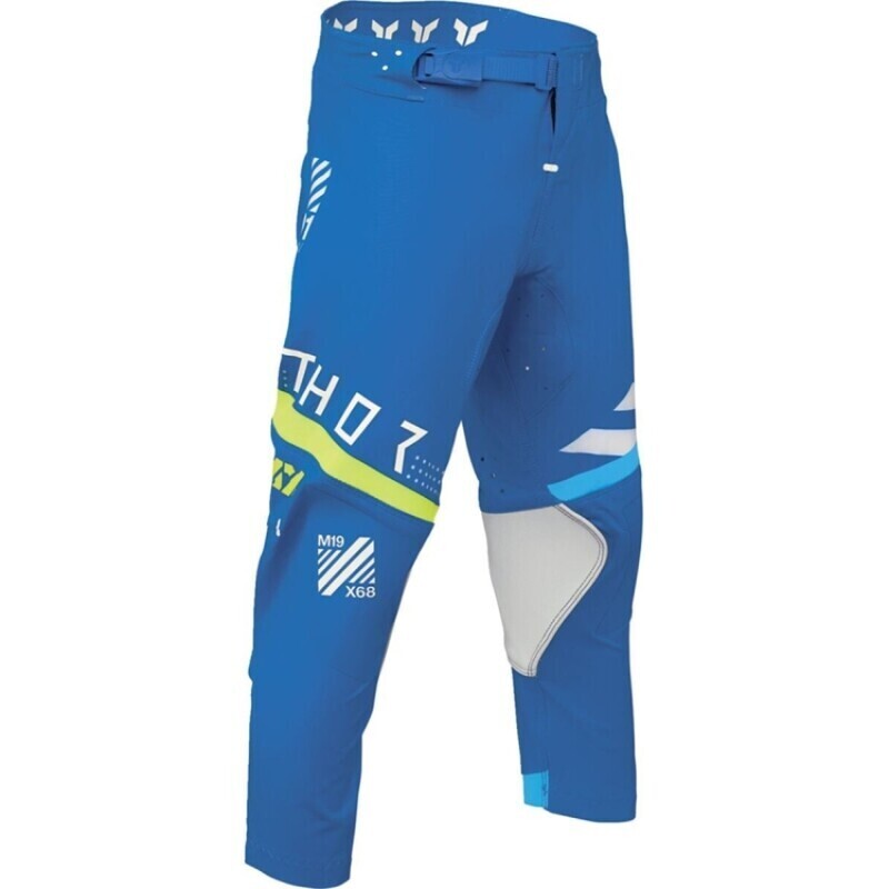 Pantaloni Moto Cross Enduro Bambino Sportmode Synth Blu taglia 24