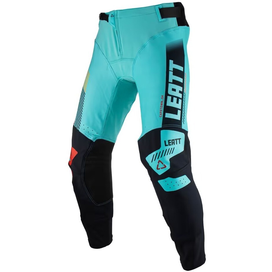 Pantaloni Moto Cross Enduro Leatt 5.5 I.K.S Verde Nero