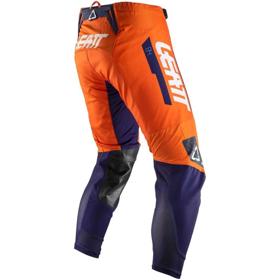 Pantaloni Moto Cross  Enduro Leatt GPX 4.5 Arancio