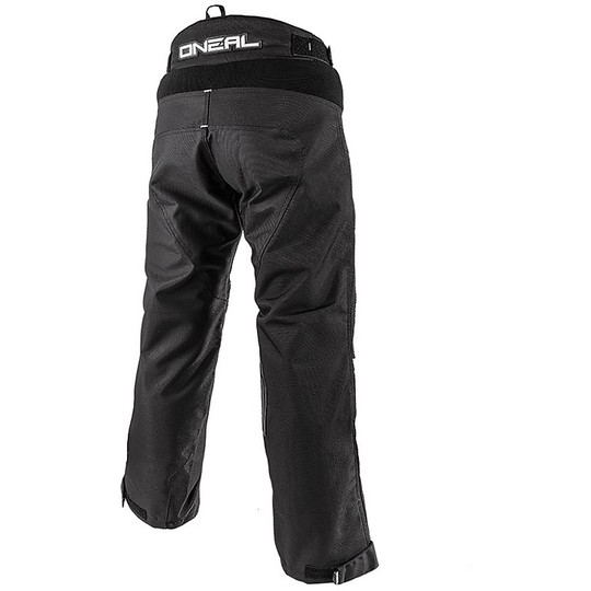 Pantaloni Moto Cross Enduro Oneal Baja Nero Bianco WP