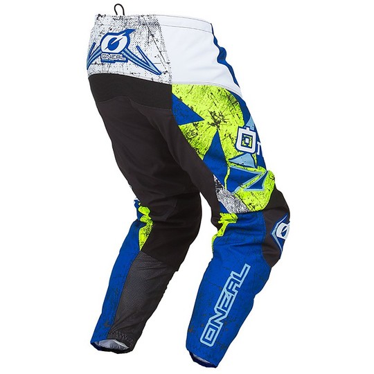 Pantaloni Moto Cross Enduro Oneal Element Pant Zen Blu