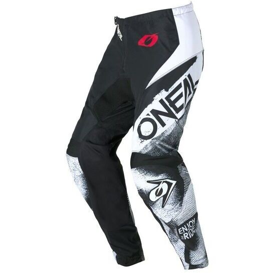 Pantaloni Moto Cross Enduro O'NEAL ELEMENT ROLLER Nero Bianc taglia 32