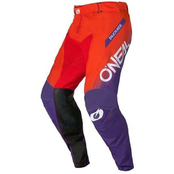 Pantaloni Moto Cross Enduro O'NEAL MAYHEM HEXX Arancio Viola taglia 40