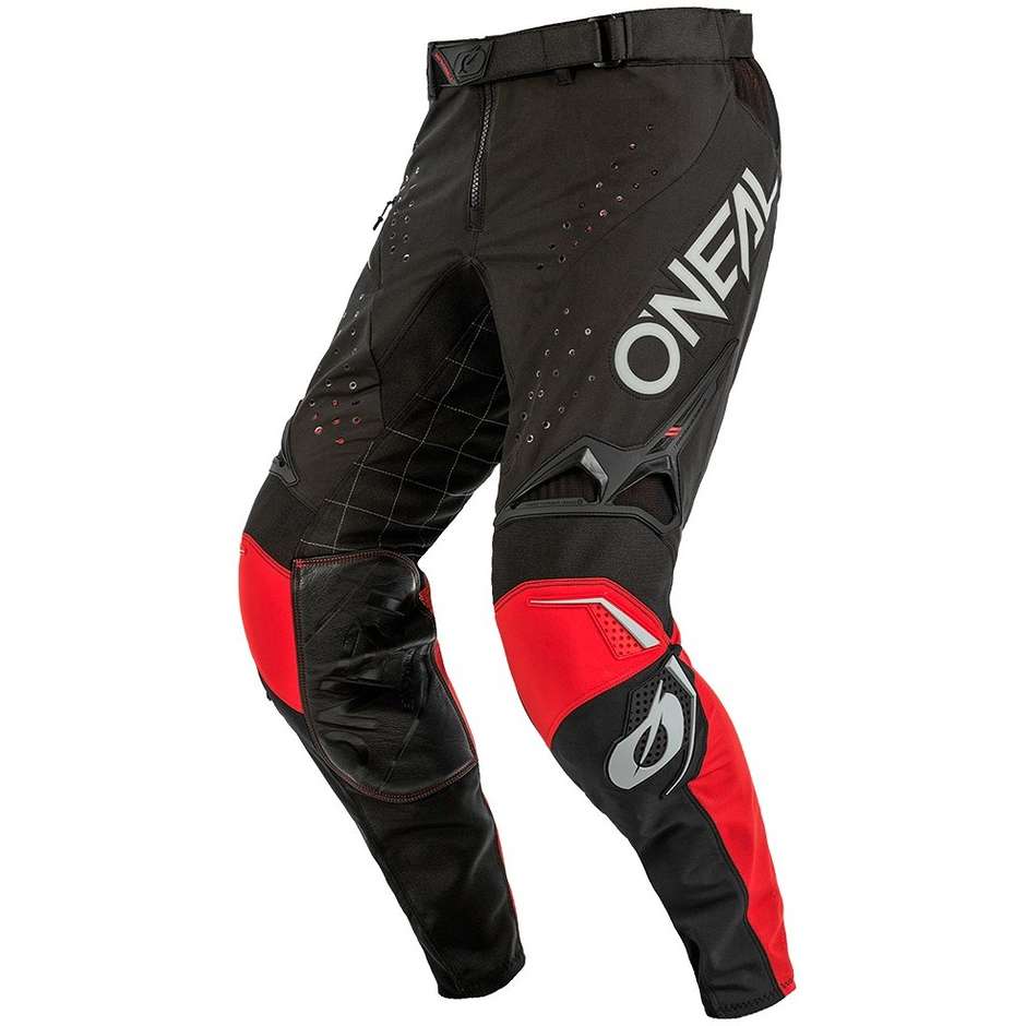 Pantaloni Moto Cross Enduro Oneal Prodigy Pants Nero Rosso