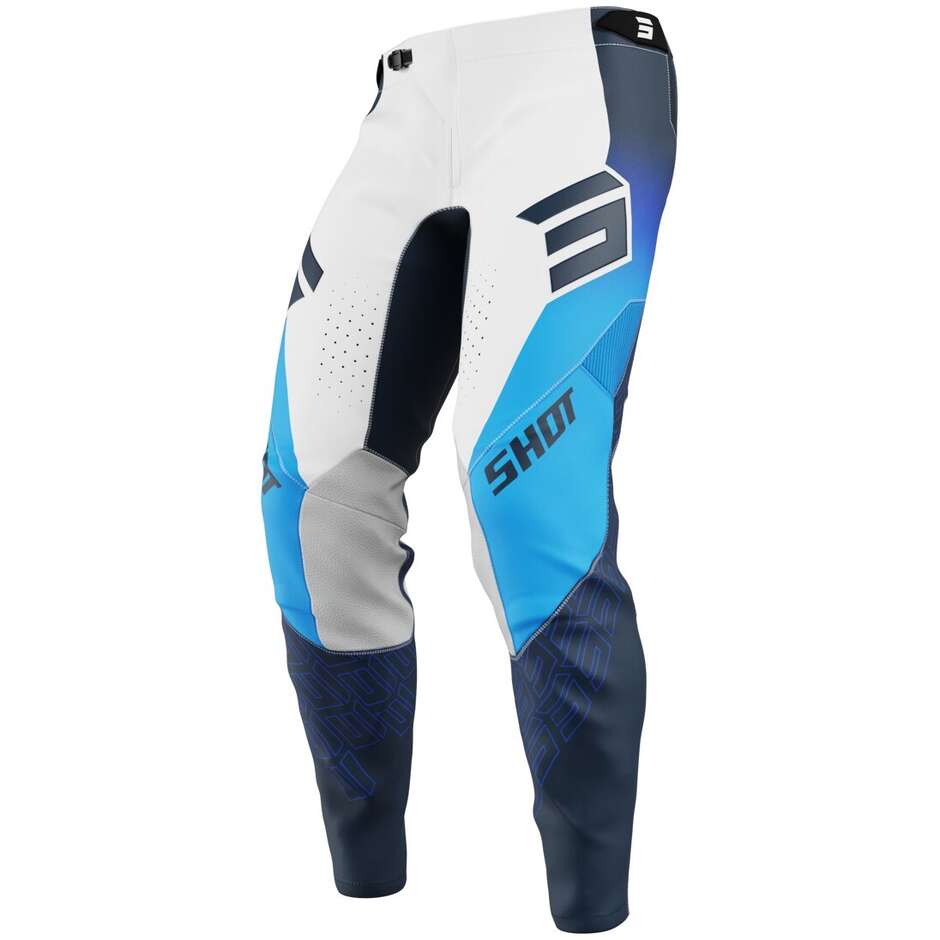 Pantaloni Moto Cross Enduro Shot AEROLITE ULTRA Blu 