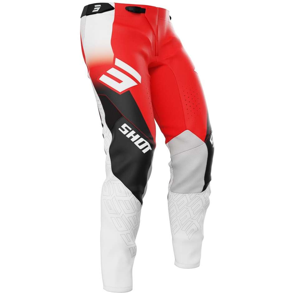 Pantaloni Moto Cross Enduro Shot AEROLITE ULTRA Rosso