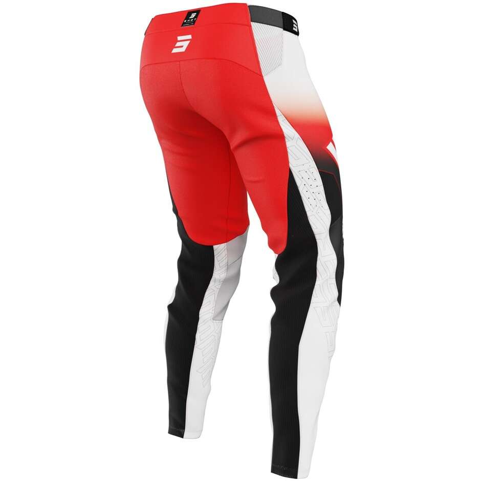 Pantaloni Moto Cross Enduro Shot AEROLITE ULTRA Rosso