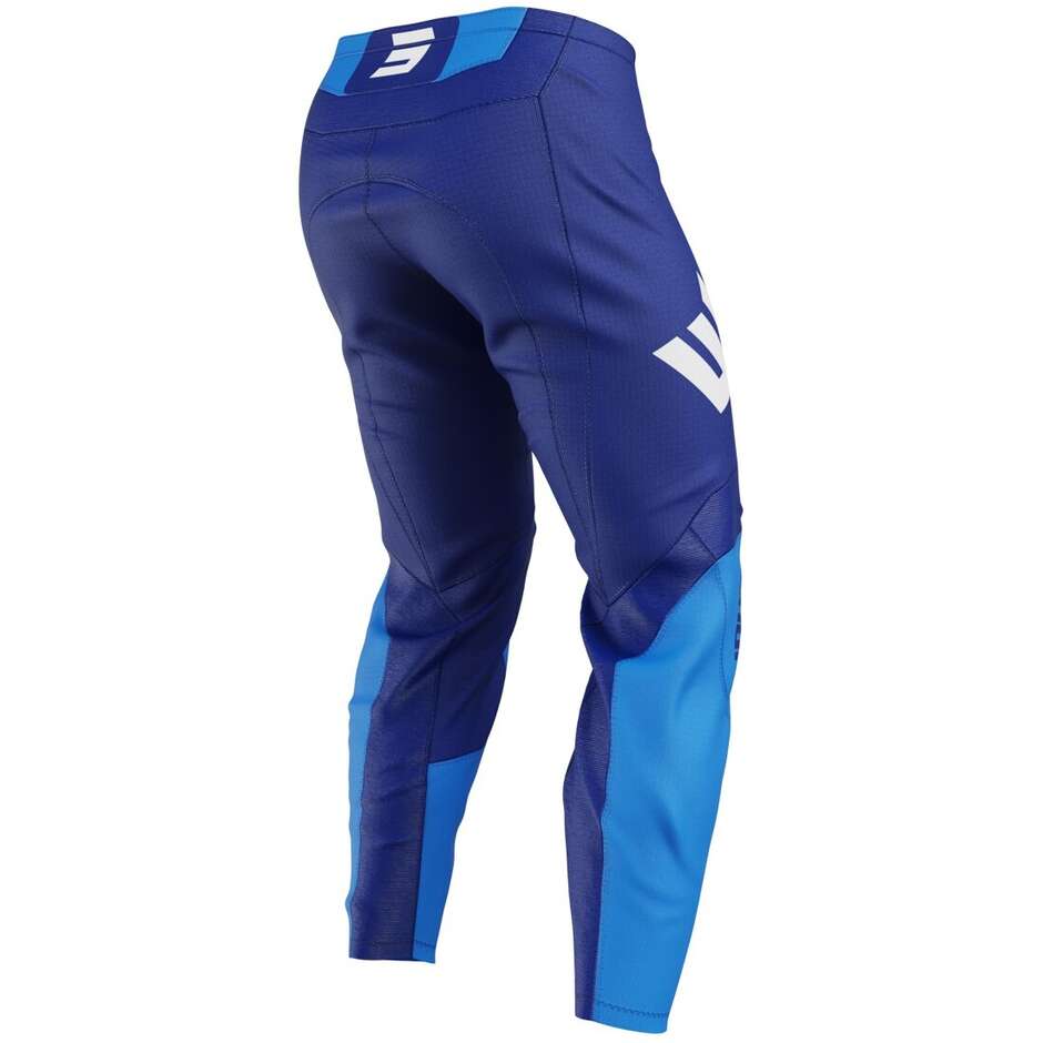 Pantaloni Moto Cross Enduro Shot DRAW INSTINCT Blu