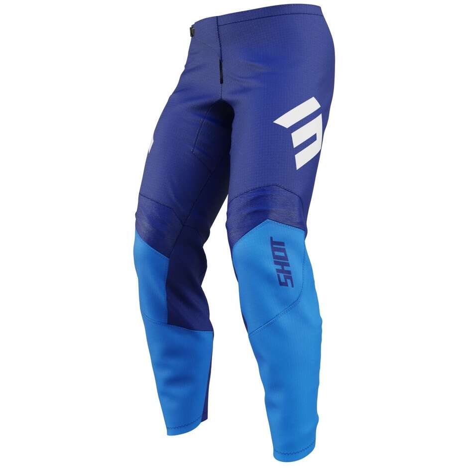 Pantaloni Moto Cross Enduro Shot DRAW INSTINCT Blu
