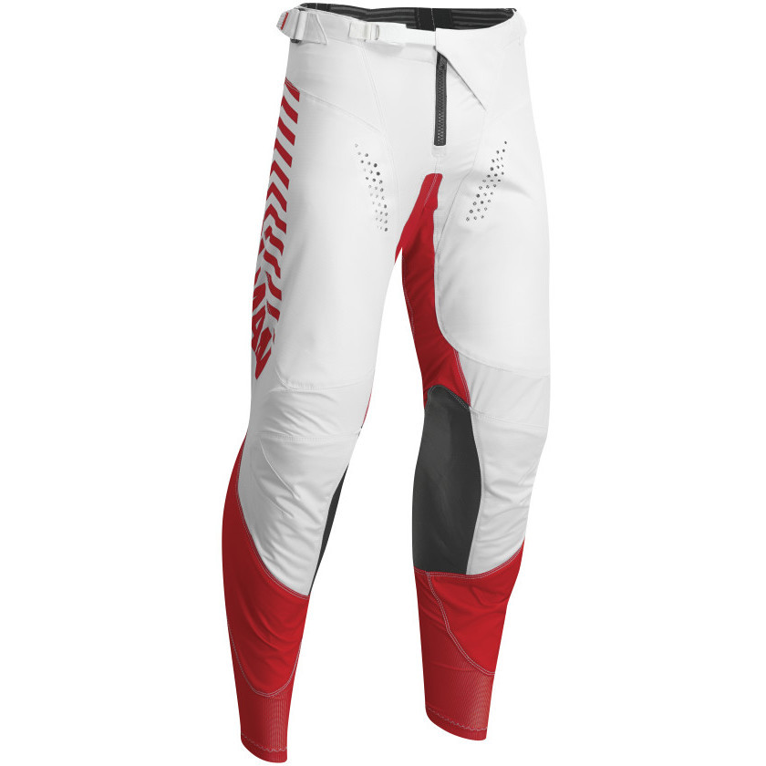 Pantaloni Moto Cross Enduro Differ Slice Nero Rosso taglia 28