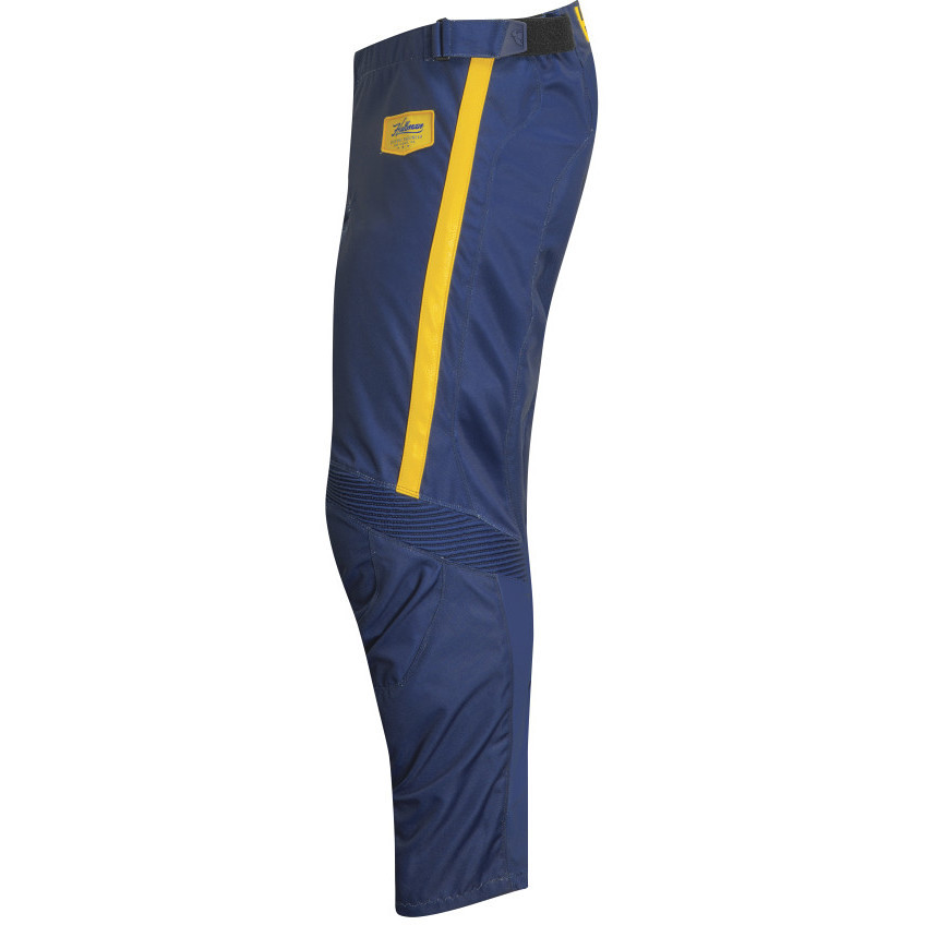 Pantaloni Moto Cross Enduro Thor Legend Navy Blu
