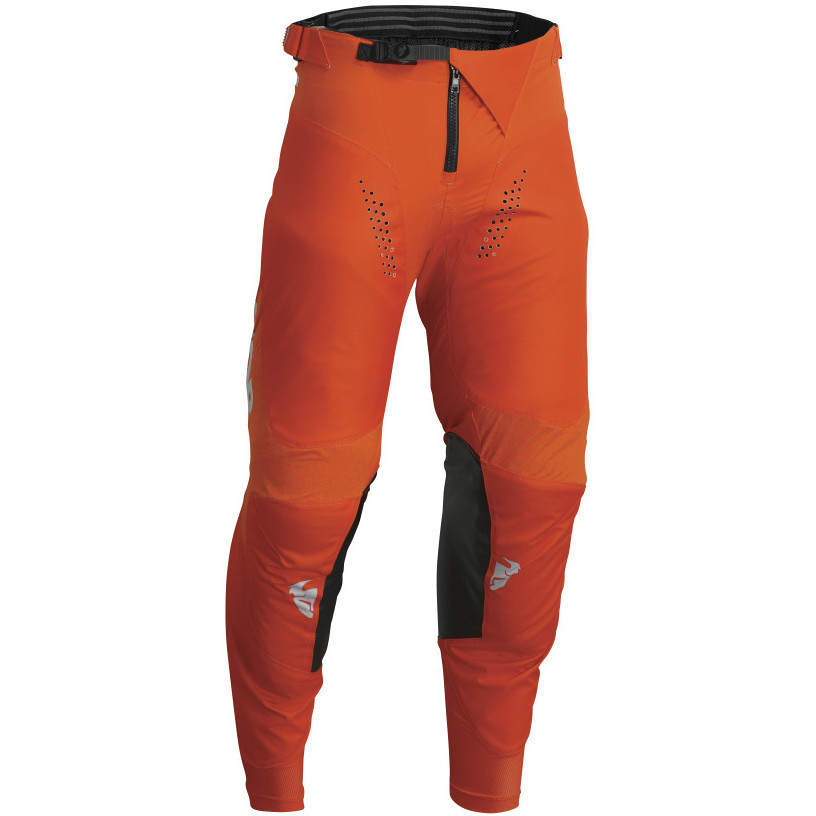 Pantaloni Moto Cross Enduro Thor PANT PULSE 04 Mono Arancio grigio