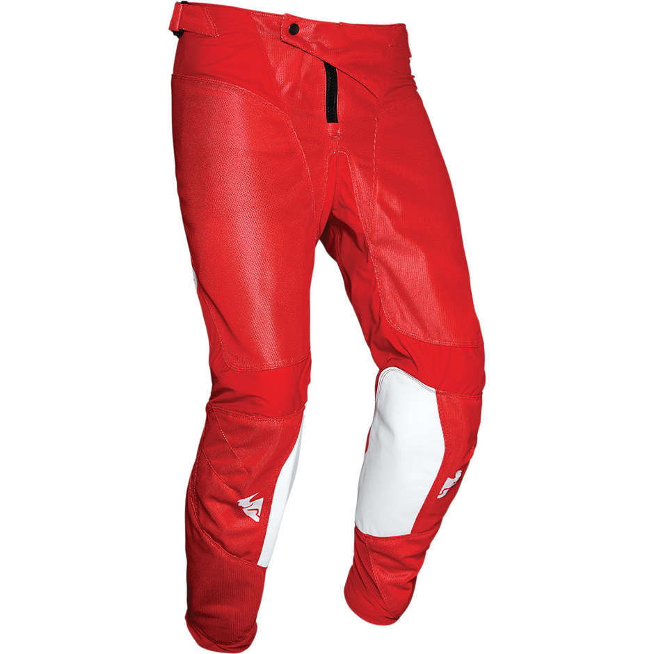 Pantaloni Moto Cross Enduro Thor PULSE Air Rad Rosso Bianco