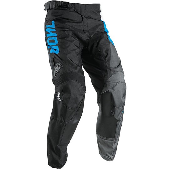 Pantaloni Moto cross Enduro Thor Pulse Aktiv Nero blu