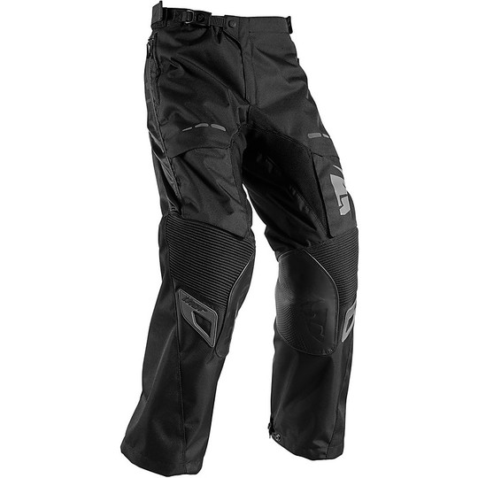 Pantaloni Moto cross Enduro Thor terrain blackout ouver the Boots