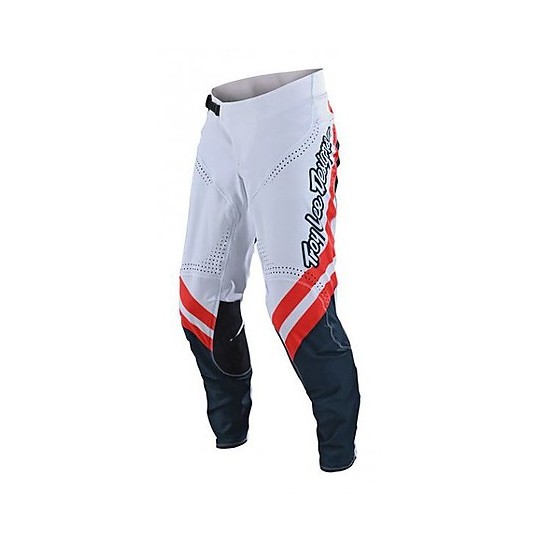 Pantaloni Moto Cross Enduro Troy Lee Design SE Ultra FACTORY Bianco Navy