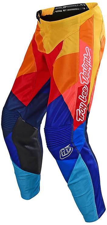 Pantaloni Moto Cross Enduro Troy Lee Designs GP AIR JET TEAM Navy Arancio  Vendita Online 