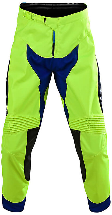 Pantaloni Moto Cross Enduro Troy Lee Designs SE BETA Giallo Fluo Blu  Vendita Online - Outletmoto.eu