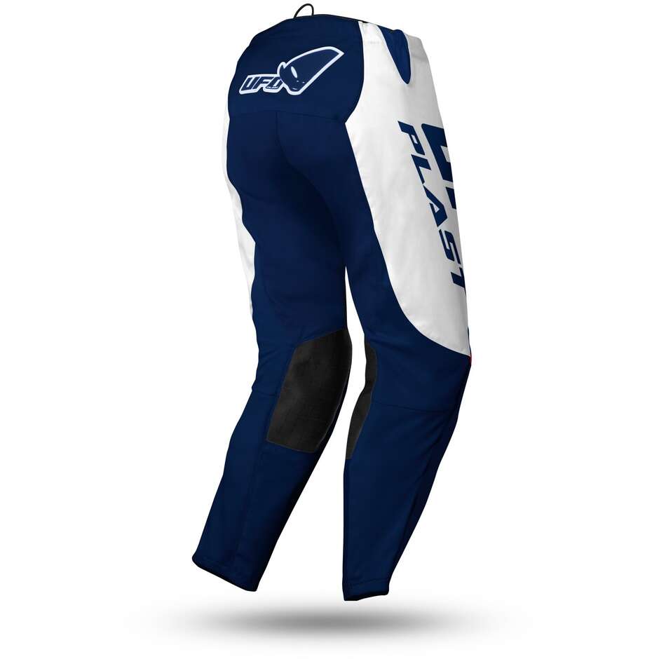 Pantaloni Moto Cross Enduro Ufo HORIZON Blu