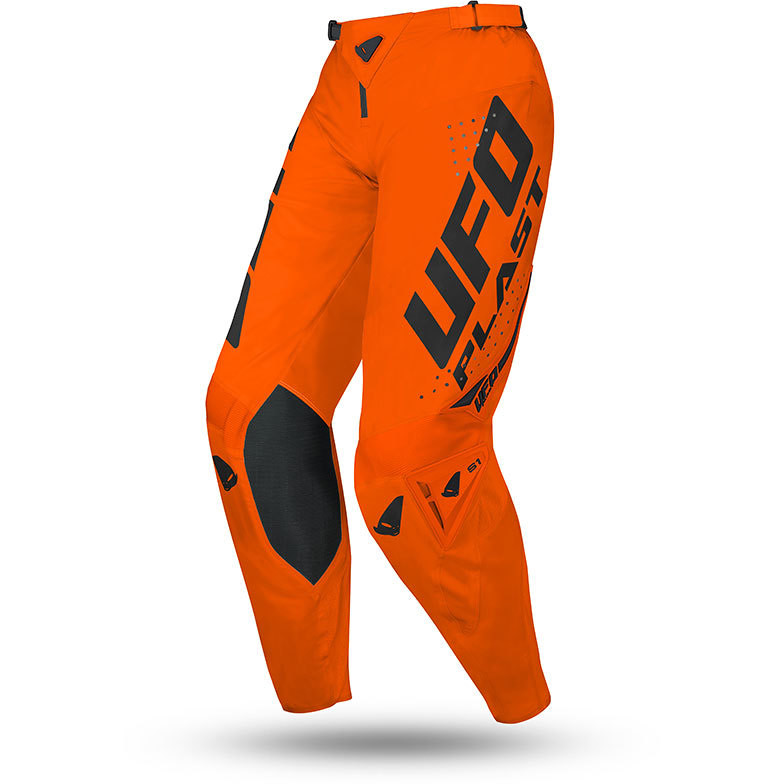 Pantaloni Moto Cross Enduro Ufo SLIM RADIAL Arancio Fluo