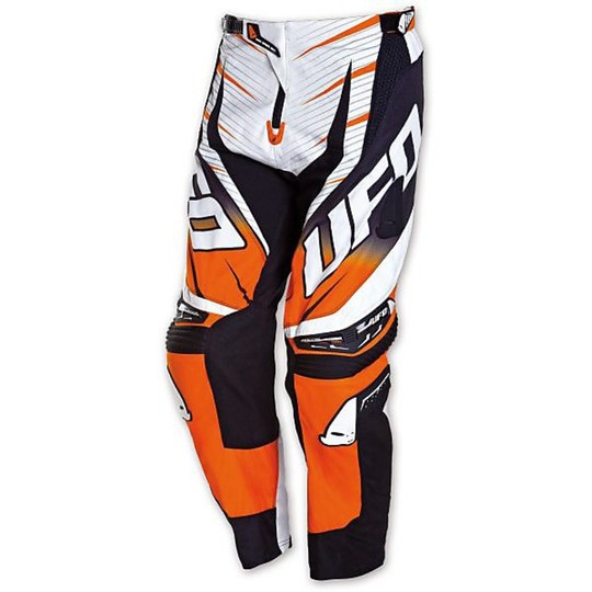 Pantaloni Moto Cross Enduro Ufo Voltage Arancio