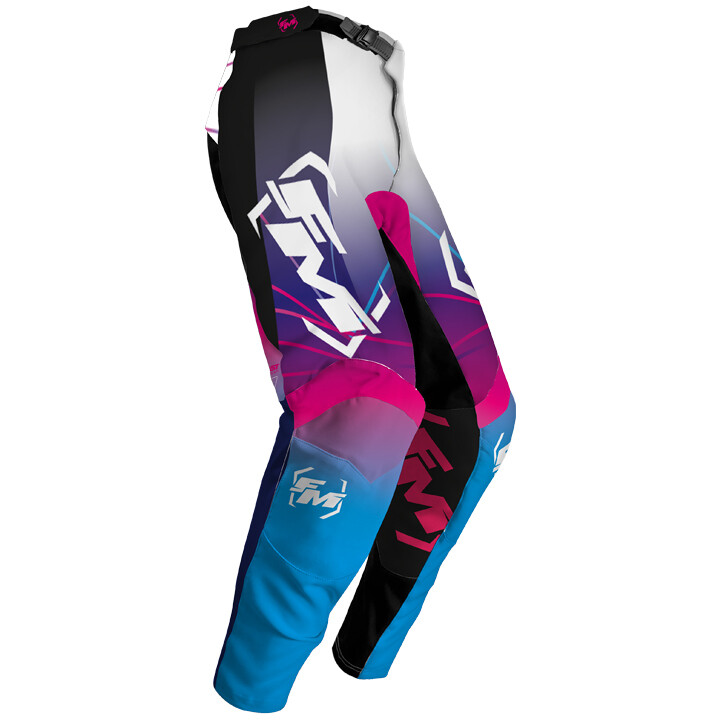 Pantaloni Moto Cross ASTER-X Bianco taglia 56