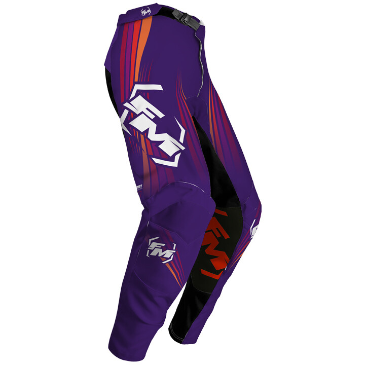 Pantaloni Moto Cross MERCURY Viola taglia 50